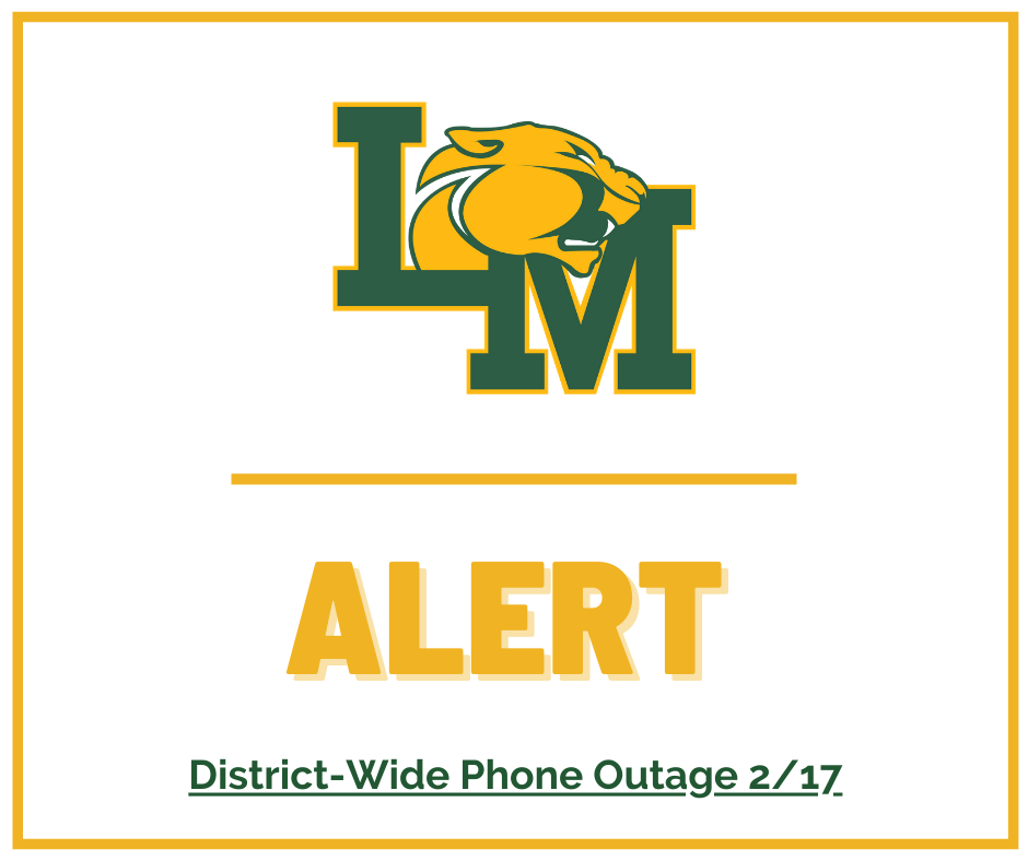 District phone outage alert Feb. 17